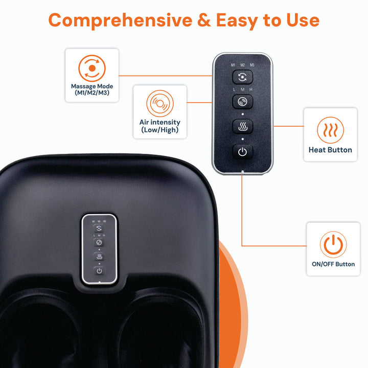 Shiatsu Foot Massager with Heat