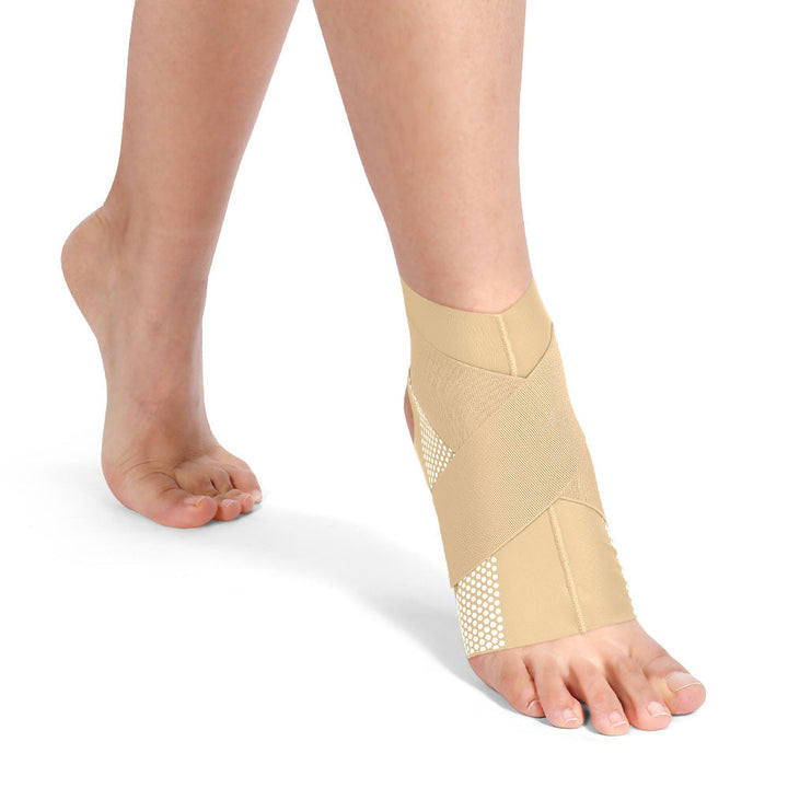 Ankle Compression Sleeve, Adjustable Support (2 Pack)