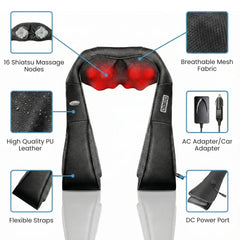 Shiatsu Neck & Shoulder Massager with Heat