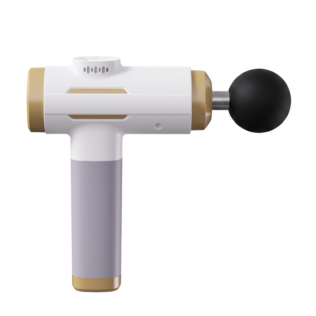 Mini massage gun with round ball head