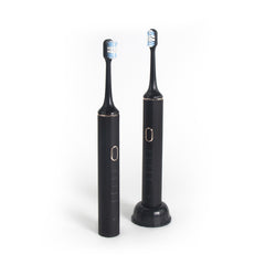 LED sonic electric toothbrush black