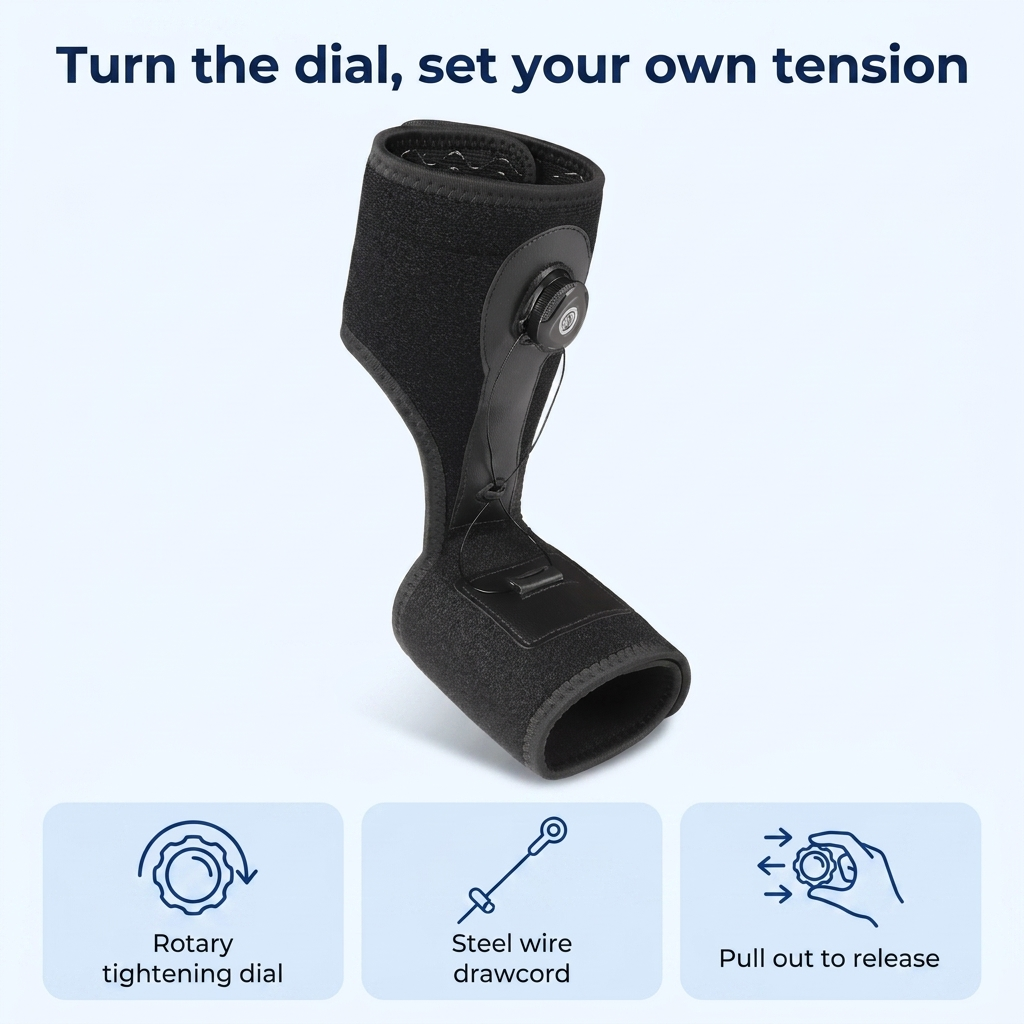 Turn the dial, set your own tension