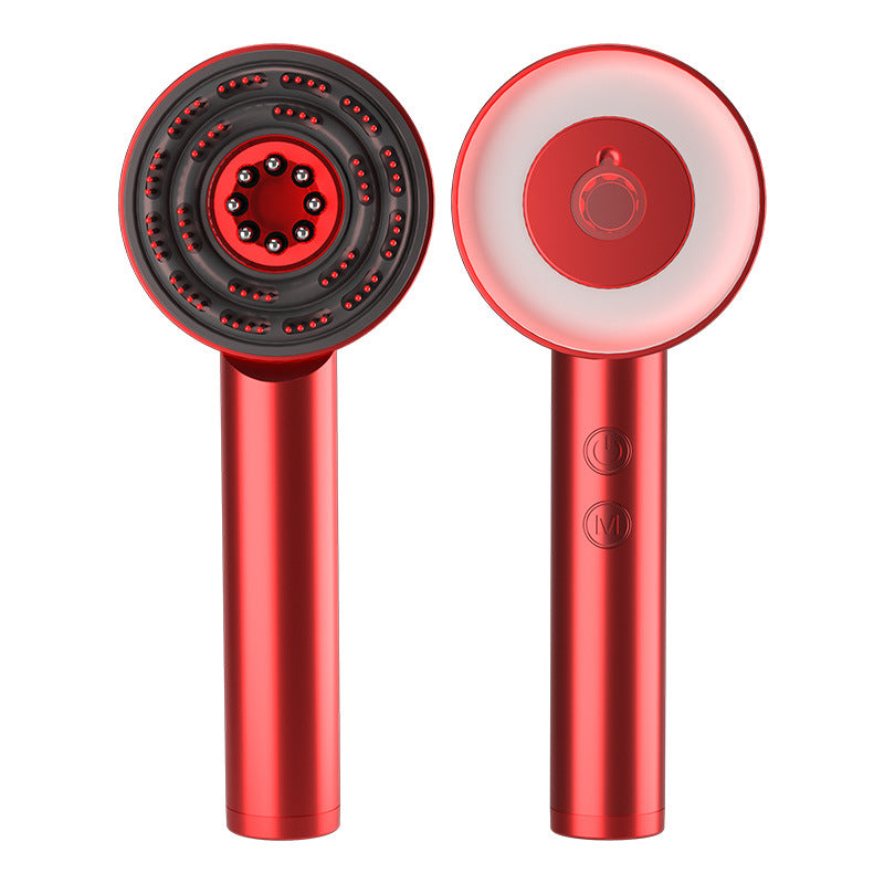 Electric Scalp Massage Comb with Serum Applicator