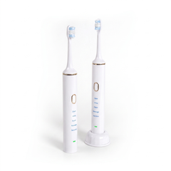 LED sonic electric toothbrush white