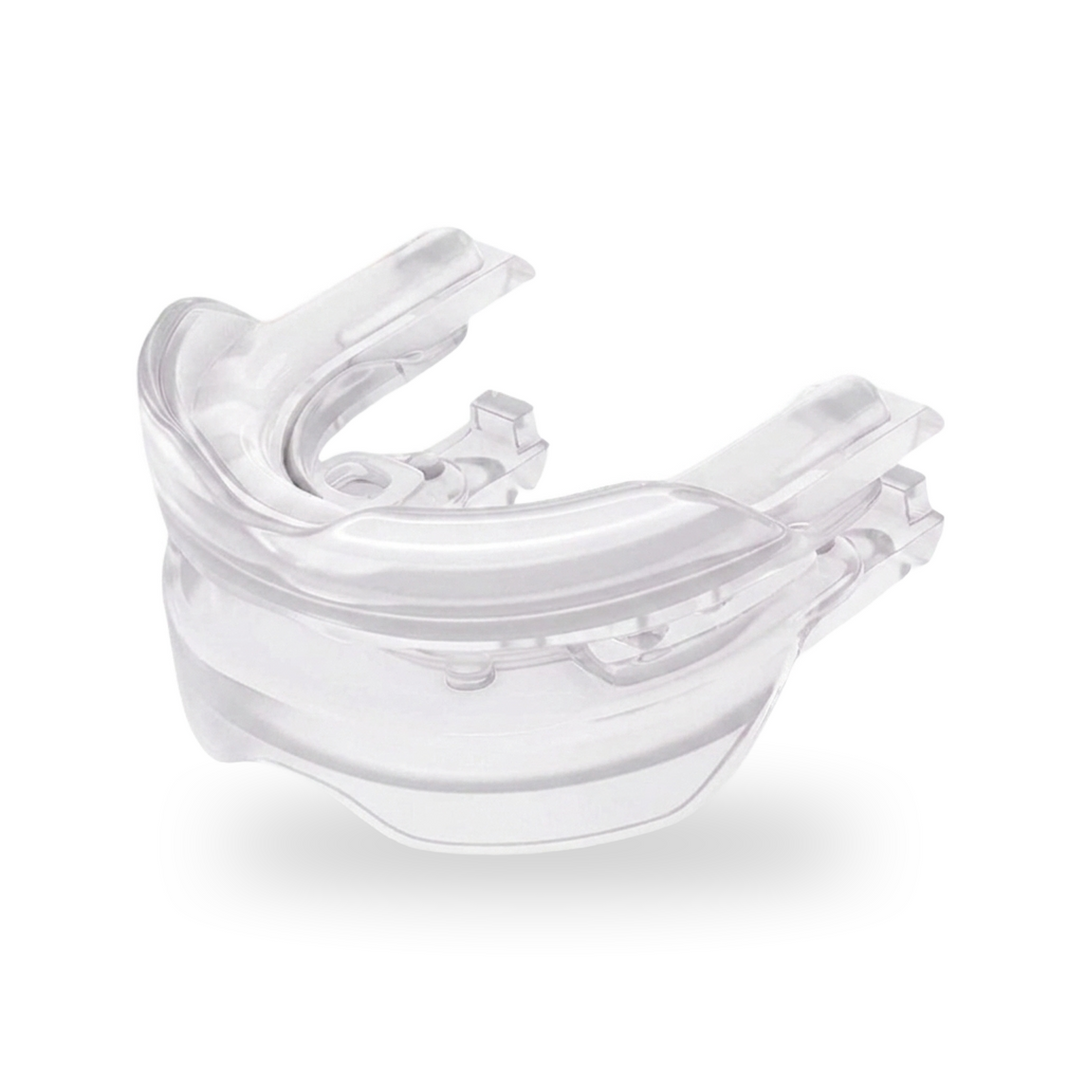 Adjustable Anti Snoring Mouthpiece with Case in white