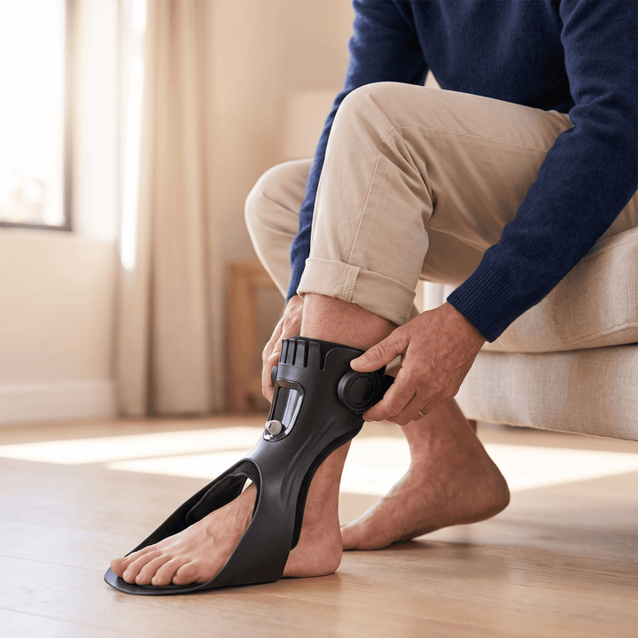 A foot brace you can fit on your own