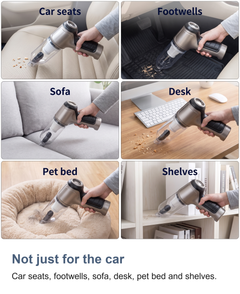 Cordless handheld car vacuum cleaner: Not just for the car