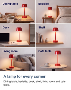 Cordless mushroom table lamp: A lamp for every corner