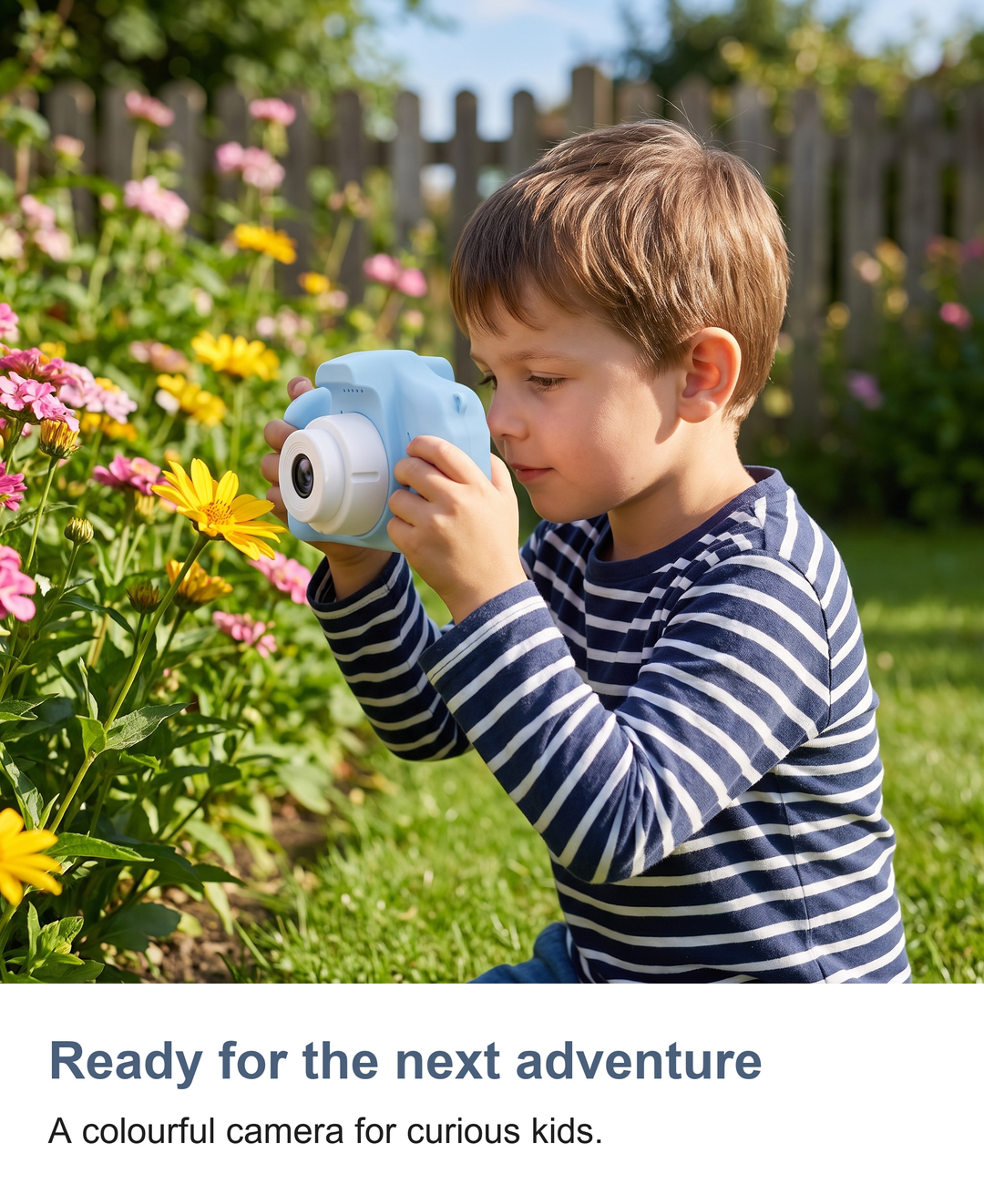 Kids digital camera with 2 inch screen: Ready for the next adventure