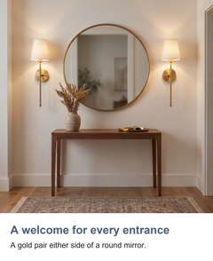 Wireless wall sconces set of 2: A welcome for every entrance
