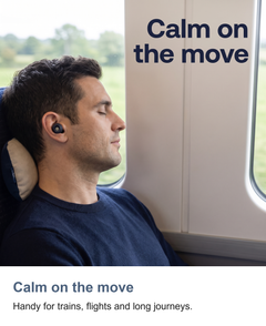 Reusable silicone sleep earplugs: Calm on the move