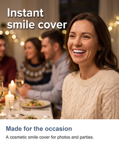 Snap on false teeth set: Made for the occasion