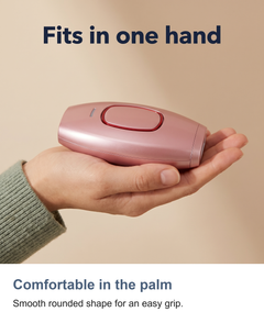 At home IPL hair removal device: Comfortable in the palm