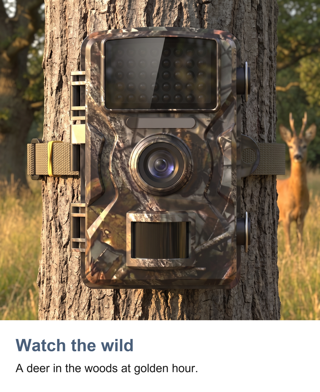 Wildlife trail camera with night vision: Watch the wild