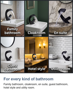 Waterfall basin mixer tap: For every kind of bathroom