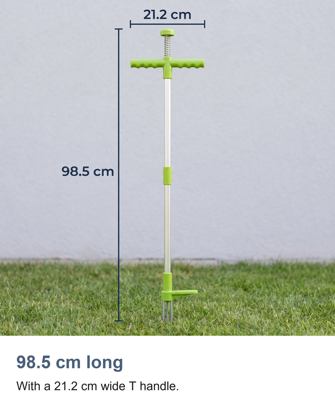 Stand up weed puller: 98.5 cm long