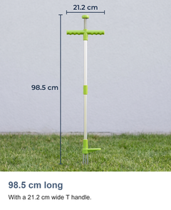 Stand up weed puller: 98.5 cm long