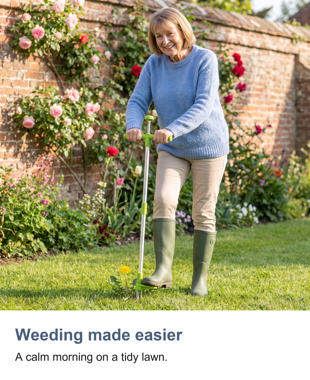 Stand up weed puller: Weeding made easier