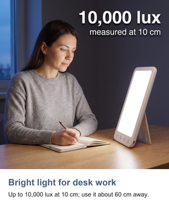 LED daylight lamp: Bright light for desk work