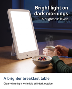 LED daylight lamp: A brighter breakfast table