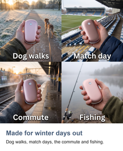Rechargeable hand warmers: Made for winter days out