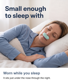 Anti snoring device: Worn while you sleep
