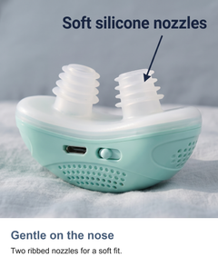 Anti snoring device: Gentle on the nose