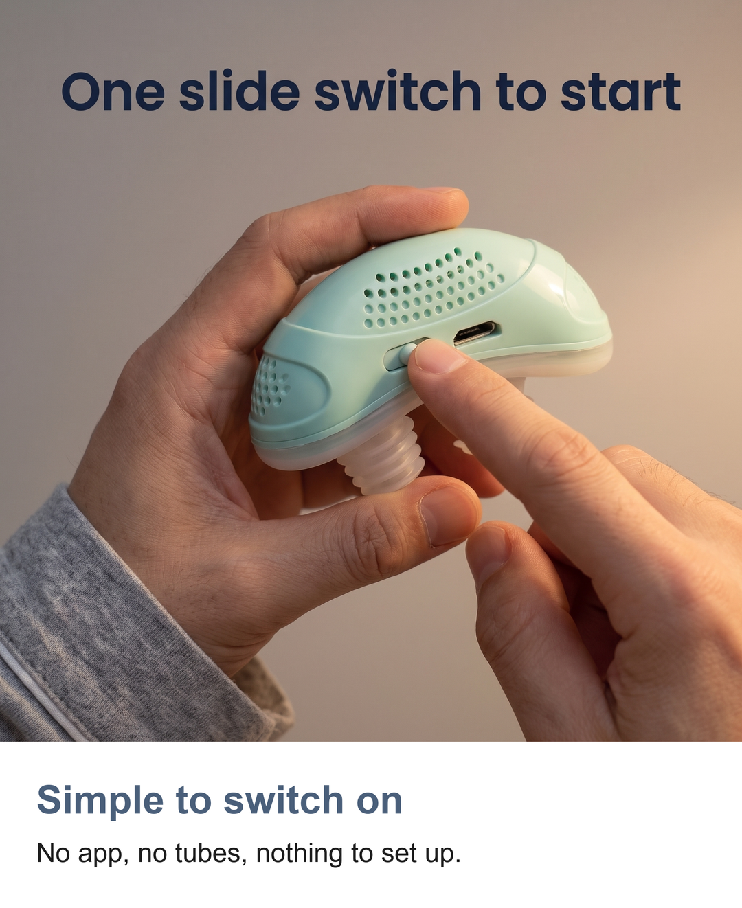 Anti snoring device: Simple to switch on