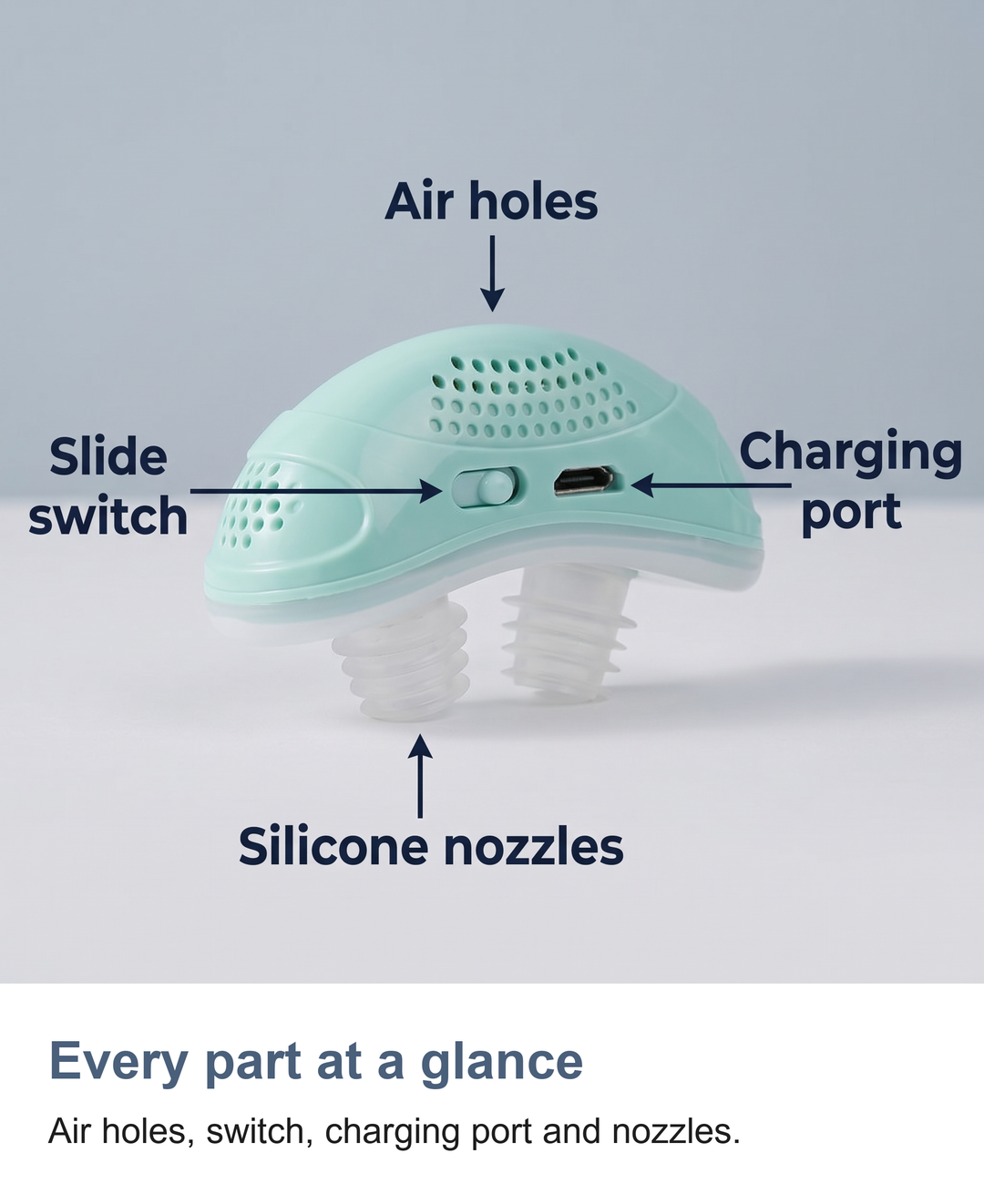Anti snoring device: Every part at a glance