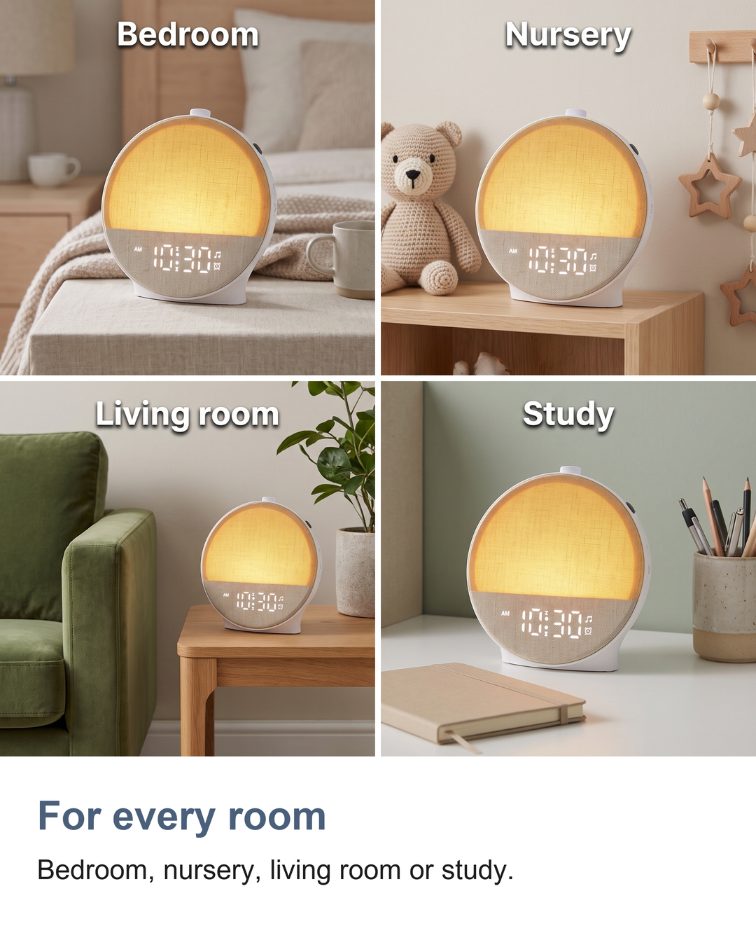 Sunrise clock: For every room