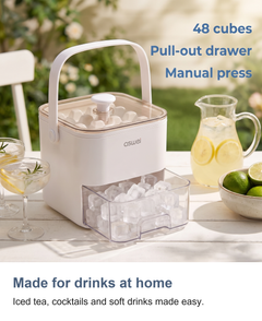 Made for drinks at home: Iced tea, cocktails and soft drinks made easy.