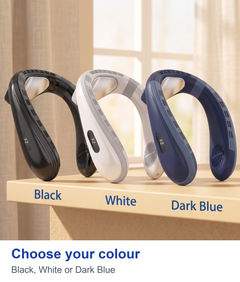 Choose your colour. Black, White or Dark Blue