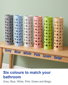 Six colours to match your bathroom