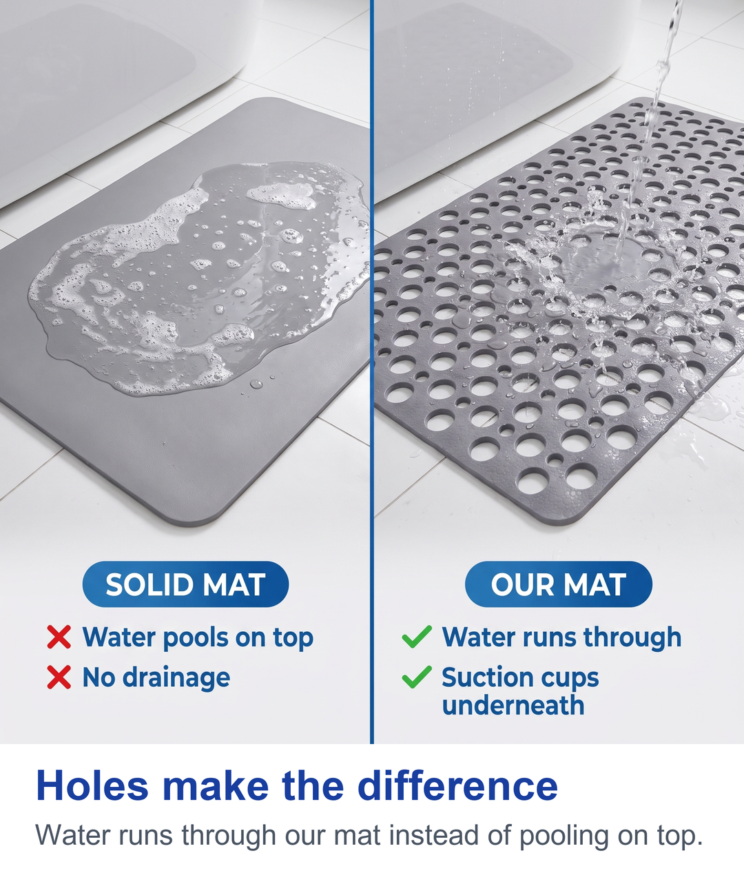 Holes make the difference
