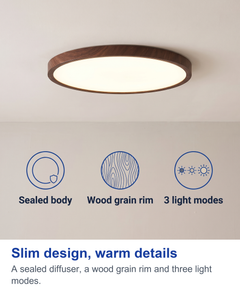 Slim design, warm details