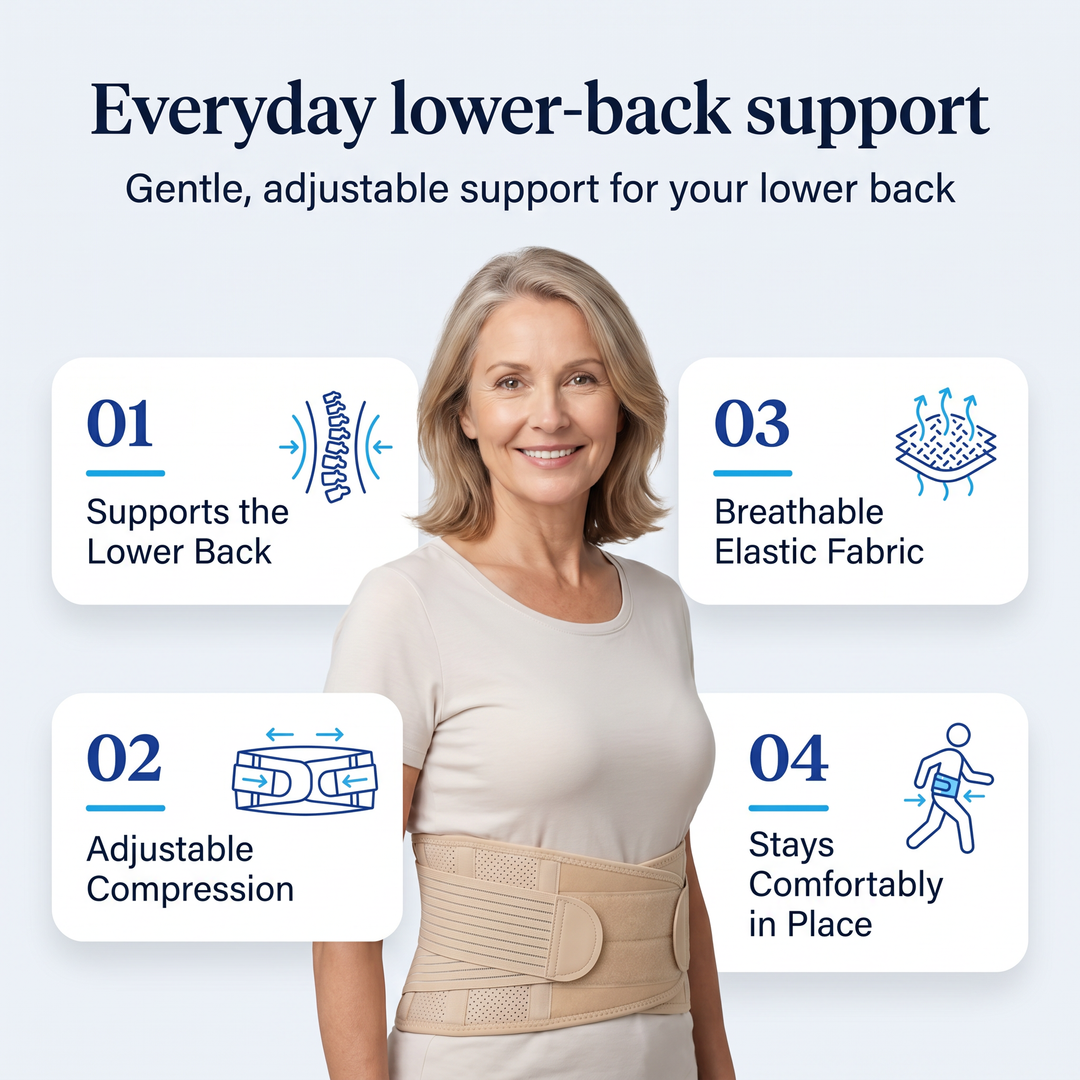 Everyday lower-back support benefits