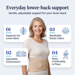 Everyday lower-back support benefits