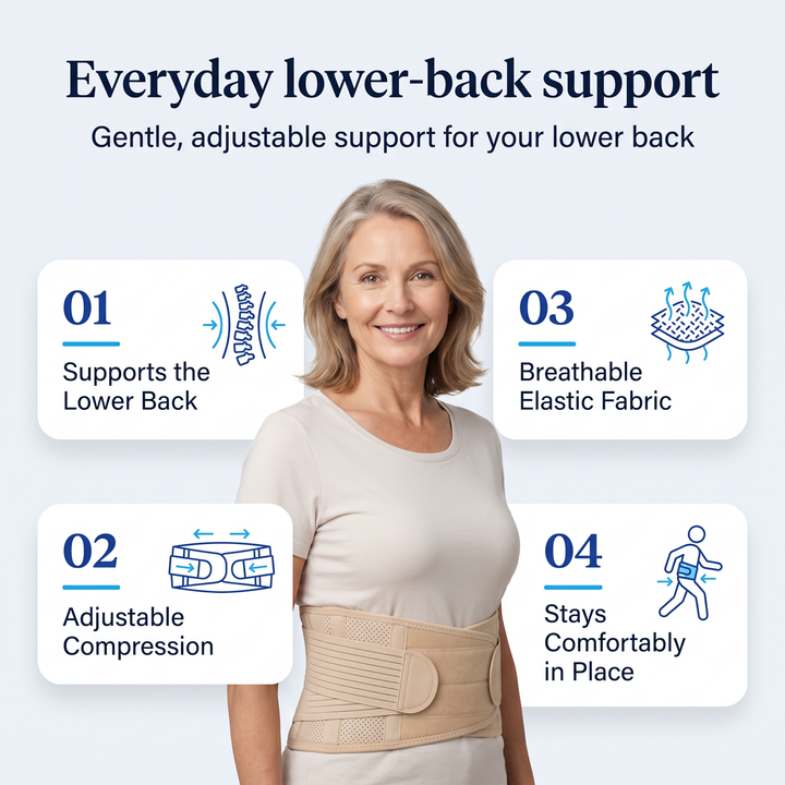 Everyday lower-back support benefits