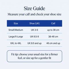 Choose your size with confidence