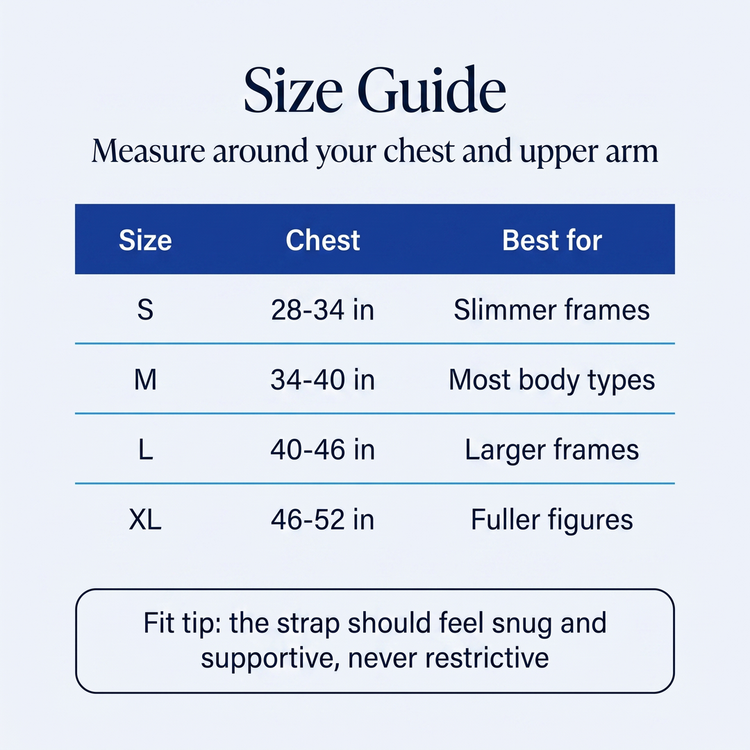 Choose your size with confidence