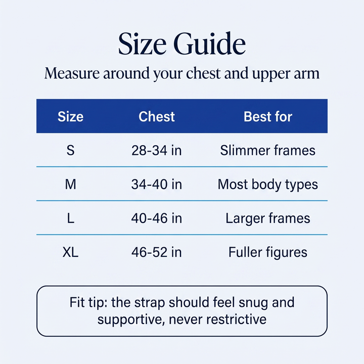 Choose your size with confidence
