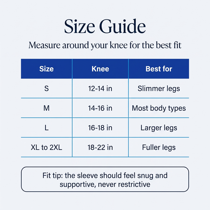 Choose your size with confidence