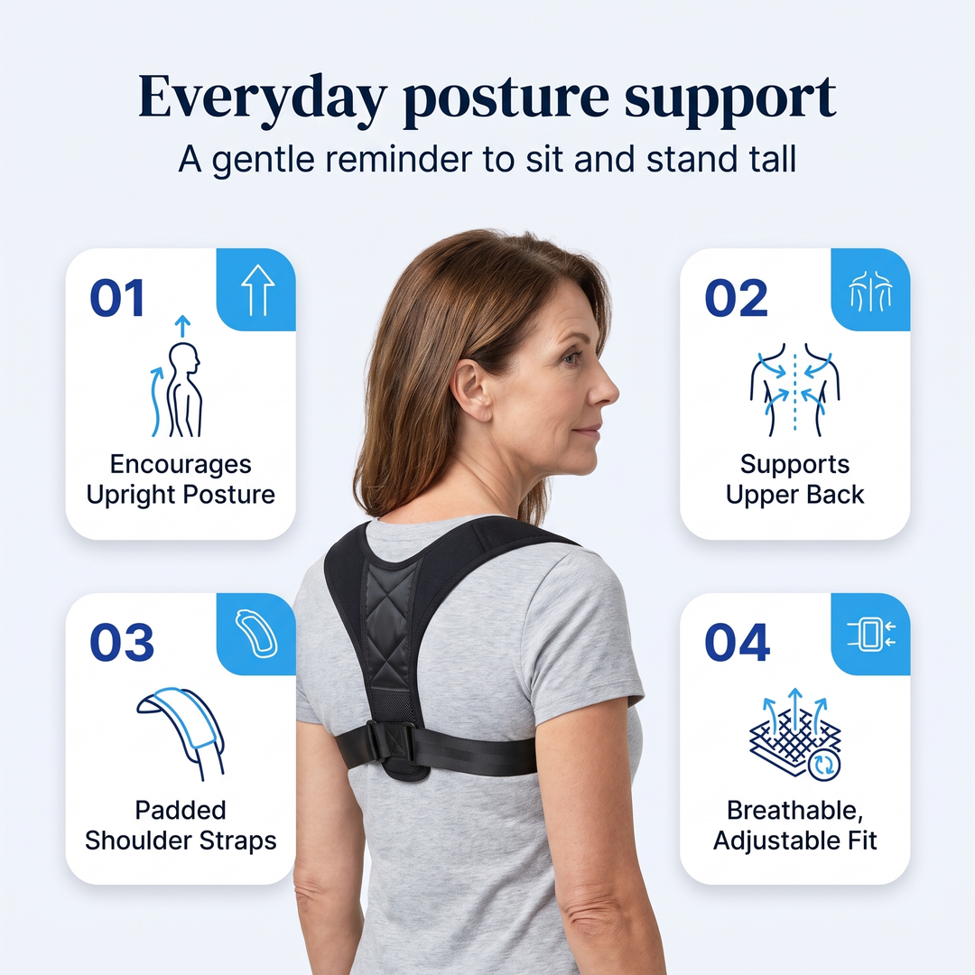 A gentle reminder to stand tall