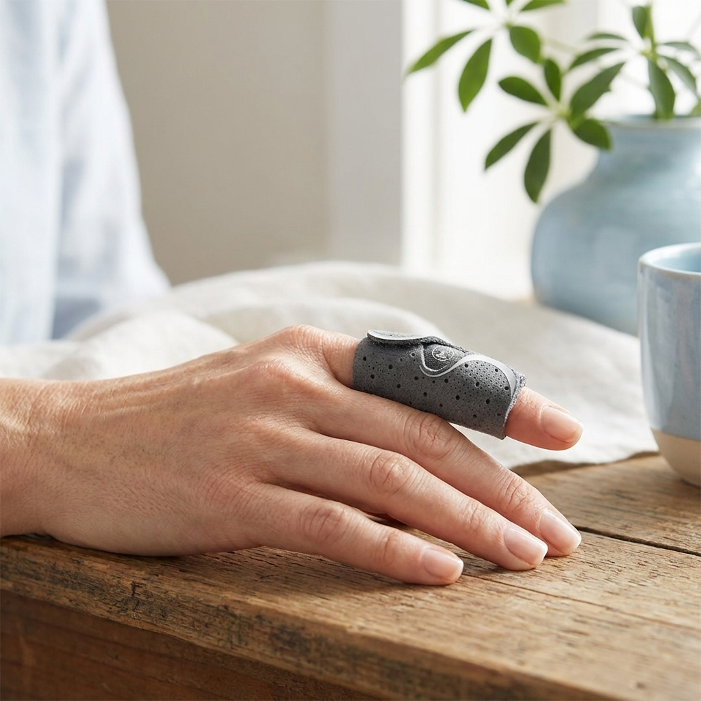 Finger support that fits into your day