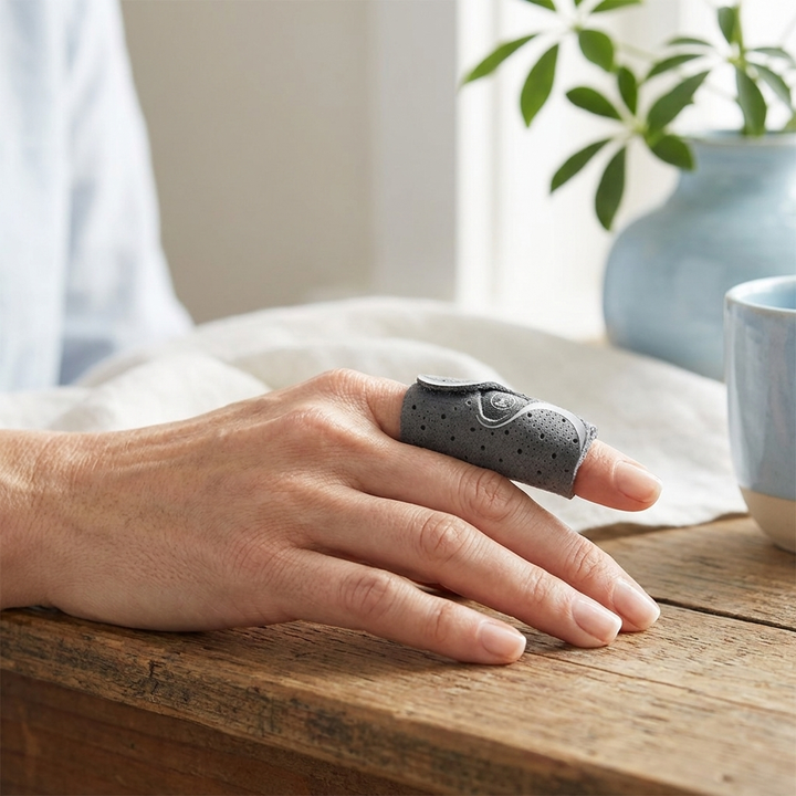 Finger support that fits into your day