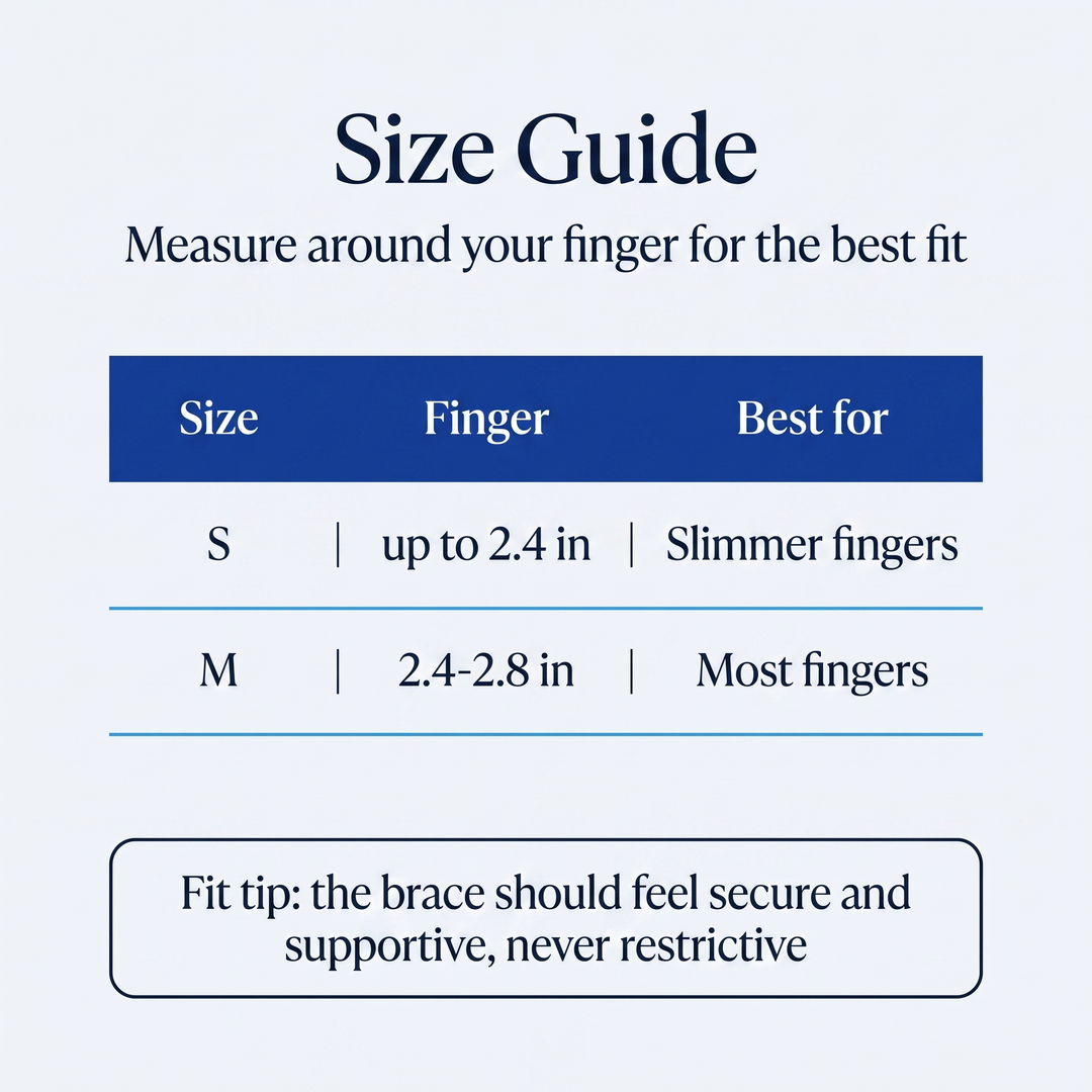 Choose your size with confidence