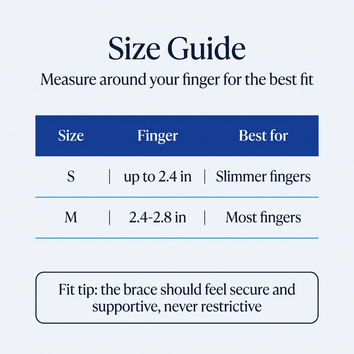 Choose your size with confidence