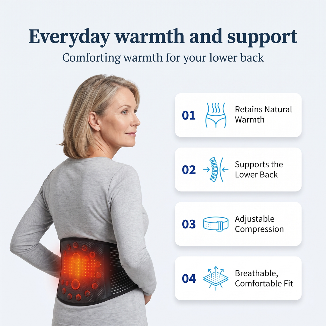 Comforting warmth for your lower back