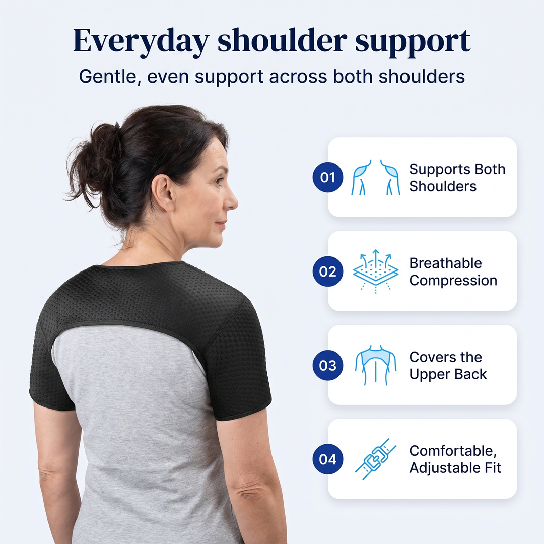 Even support across both shoulders