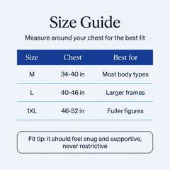 Choose your size with confidence